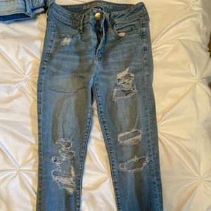 American Eagle Skinny Jeans, Size 6 regulars